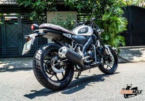 4 - Yamaha XSR 155 cafe racer the extra mile motorbike rental thao dien hcmc vietnam-min