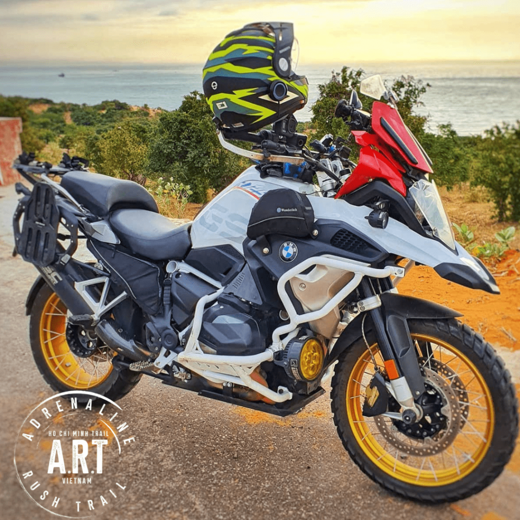 BMW R 1250 GS motorbike for rent The Extra Mile Adrenaline Rush Trail vietnam saigon