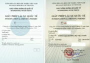 What driving licenses are valid to drive in Vietnam?