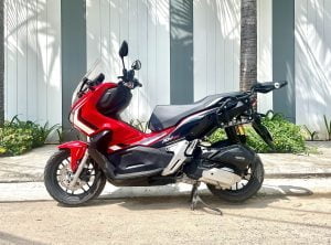 Honda ADV 150 ABS (2021) Red Black The Extra Mile For Rent Motorbike Saigon