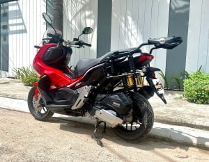 Honda ADV 150 ABS (2021) Red Black The Extra Mile For Rent Motorbike Saigon 2